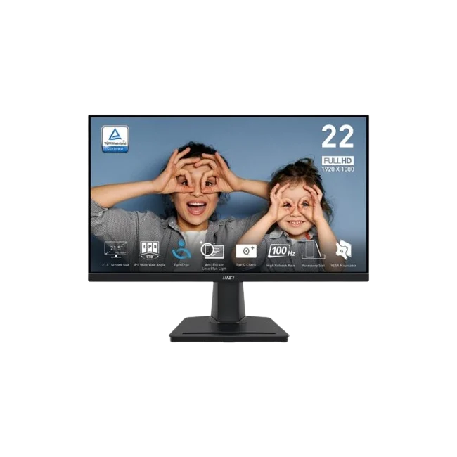 MSI - LED-backlit LCD monitor - 24" - 1920 x 1080 - VA - HDMI / DisplayPort - Black-3