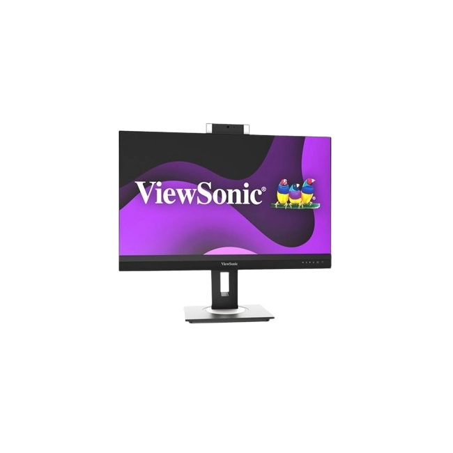 ViewSonic Webcam Monitor VG2456V - Monitor LED - 24" (23.8" visible) - 1920 x 1080 Full HD (1080p) @ 60 Hz - IPS - 250 cd/m² - 1000:1 - 5 ms - HDMI, DisplayPort, USB-C - altavoces-2