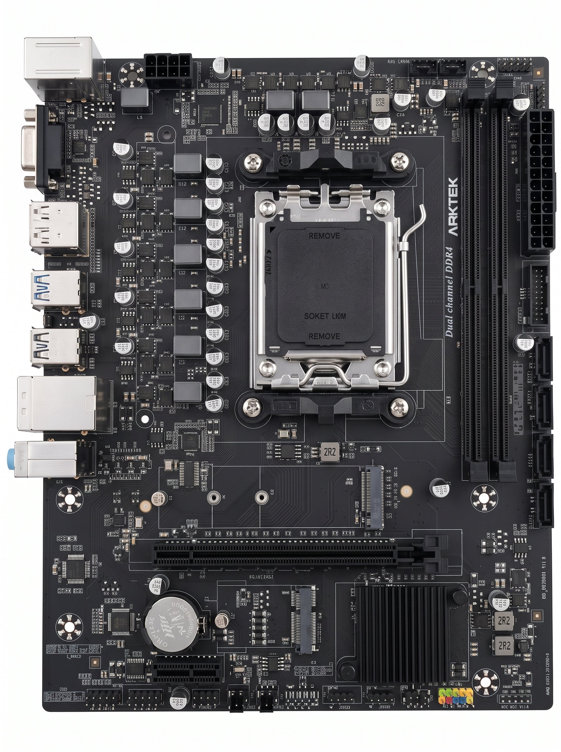 TARJETA MADRE ARKTEK AK-B650M EG AM5 MICRO ATX DDR5 NEGRO
