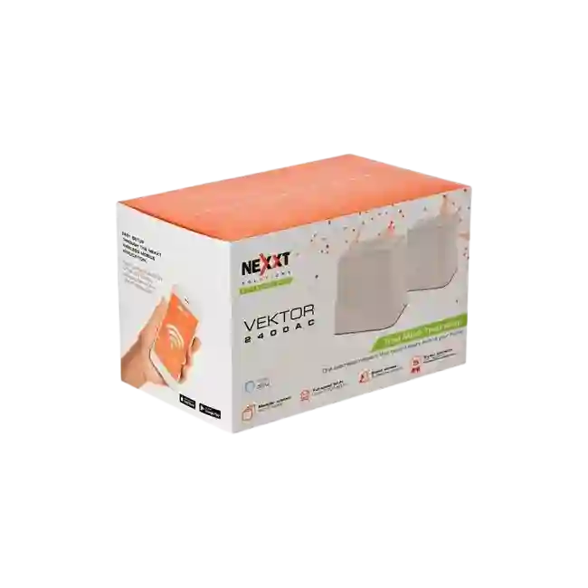 ROUTER NEXXT VEKTOR 2400-AC NCM-2400 MESH 1200MBPS 2 NODOS-2