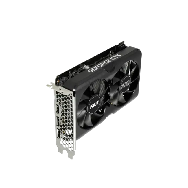 Tarjeta De Video Palit GTX1650 GP 4GB DDR6 128It 2-Dp HDMI NE6165001BG1-1175A-2