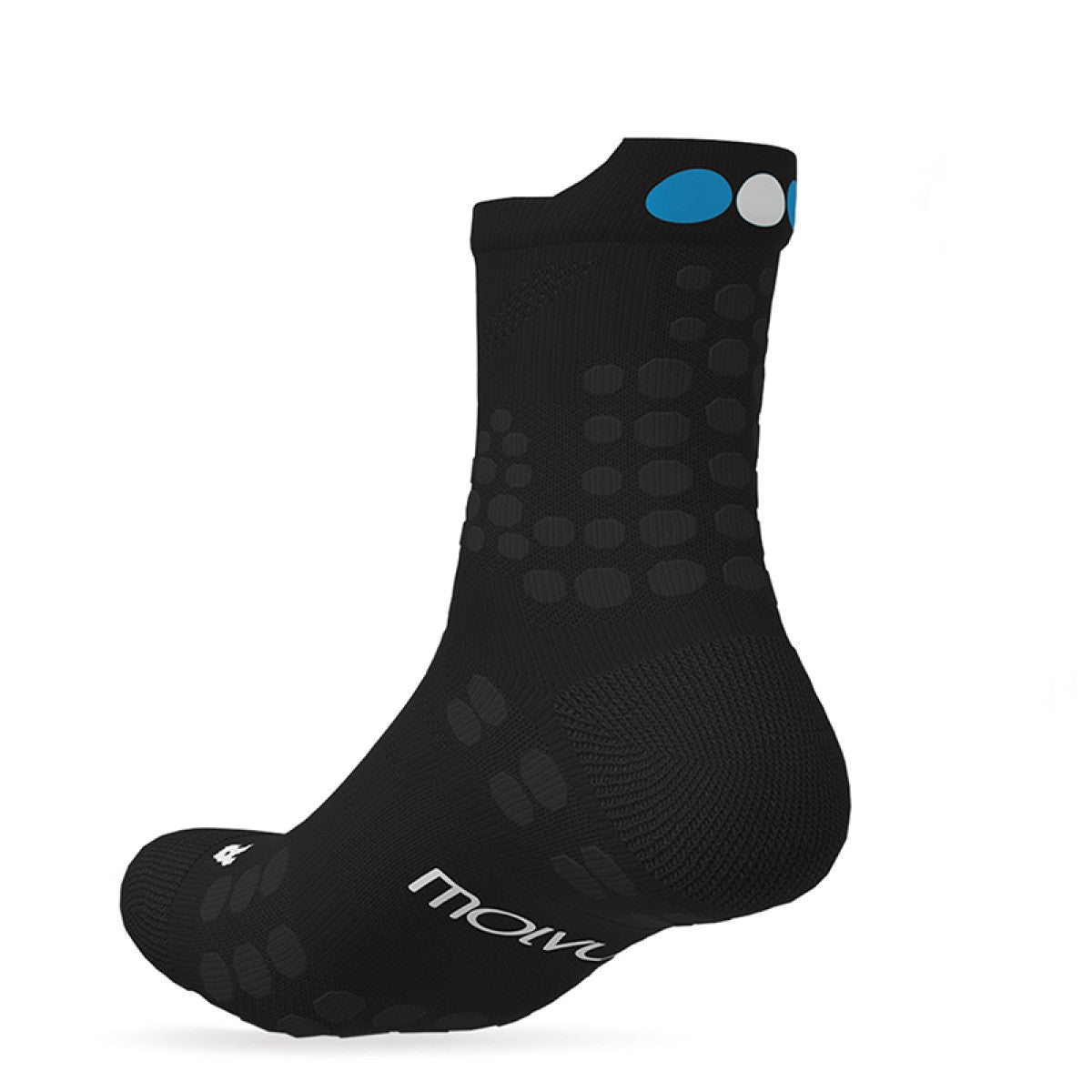 CALCETINES PATA DE CHUCHO ACATE - TALLA M (NEGROS)-4