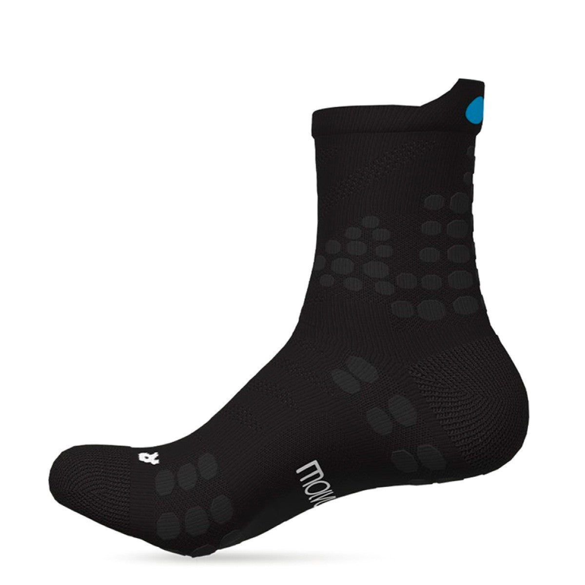 CALCETINES PATA DE CHUCHO ACATE - TALLA M (NEGROS)-2