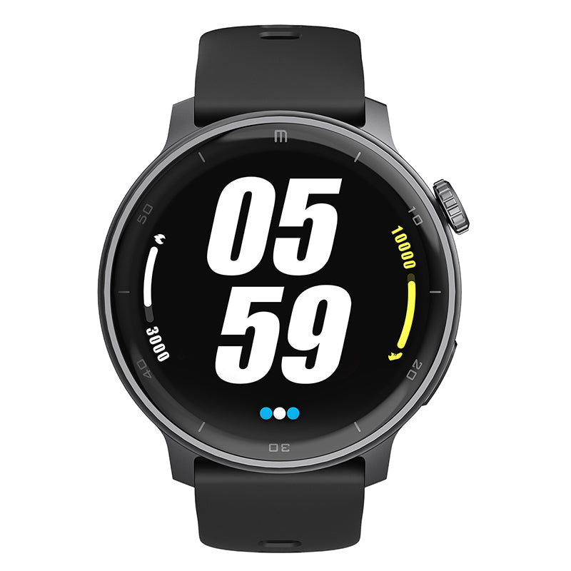 RELOJ T8 NEGRO + PULSERA VELCRO ROSA TONOS CLAROS BLANCOS-3