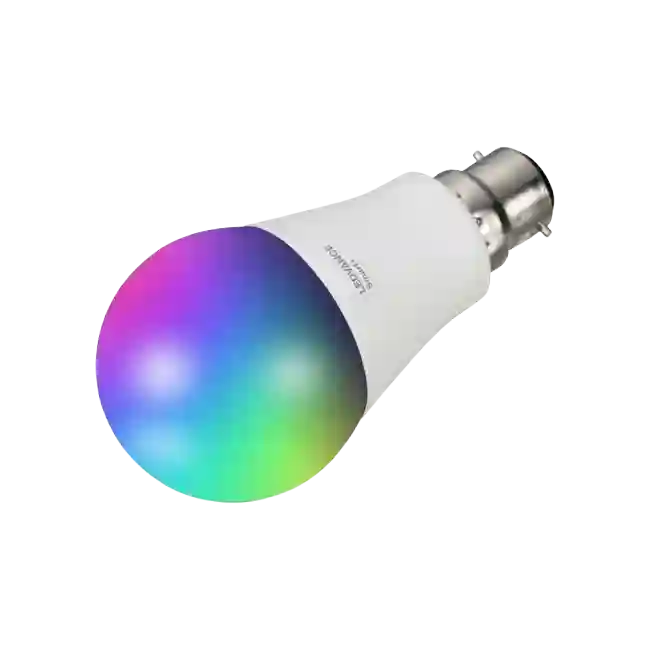 Bombilla Inteligente Nexxt NHB-W210-4PK Smart WiFi Led 110V 4PK Multicolor Compatible con Alexa  y Google Assistant 1000 Lumen 10W