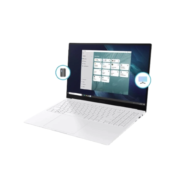 Laptop Samsung Galaxy Book PRO NP950XDB Core i5-1135G7 256GB SSD 8GB RAM 15.6" 1920x1080  WIN10 Home Color Blanco Seminueva-3