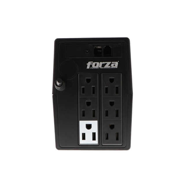 UPS NT-1011 1000VA/500W COLOR NEGRO  FORZA