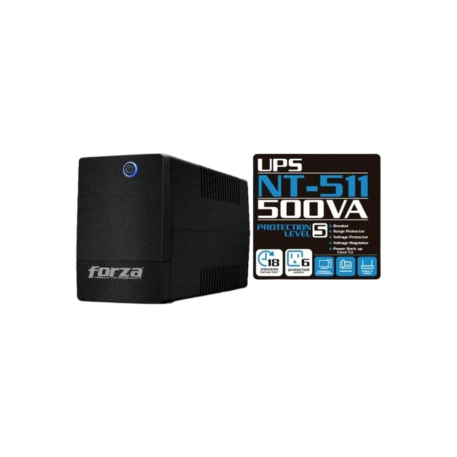 UPS NT-511 500VA/250W 120V 6 NEMA RJ11 45-65HZ FORZA-5