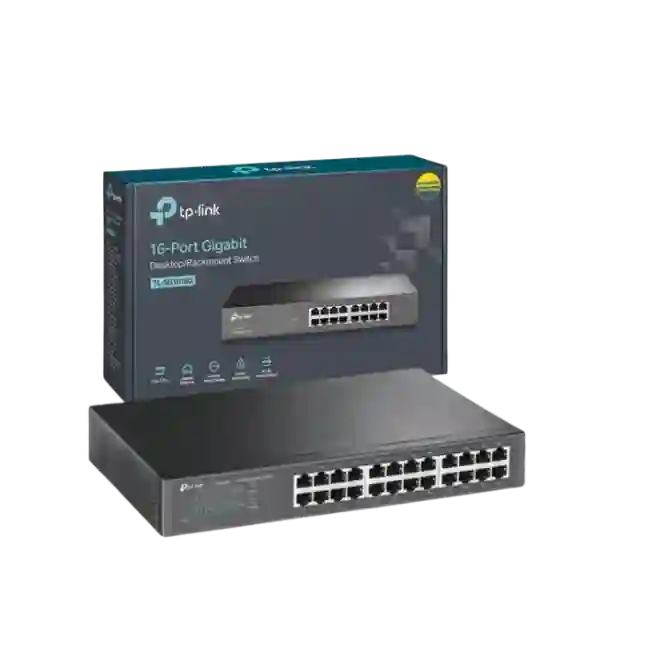 TP-Link TL-SG1024D - Conmutador - 24 x 10/100/1000 - sobremesa, montaje en rack-2