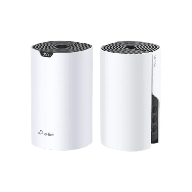 TP-LINK Deco S7 V1 - Sistema Wi-Fi (2 enrutadores) - hasta 3900 pies cuadrados - malla - GigE - Wi-Fi 5 - Doble banda - Sistema Wi-Fi Mesh Inteligente Doble Banda AC1900 - Alcanza velocidades de hasta 600 Mbps en 2,4 GHz y 1300 Mbps en 5 GHz con tecnologí-2