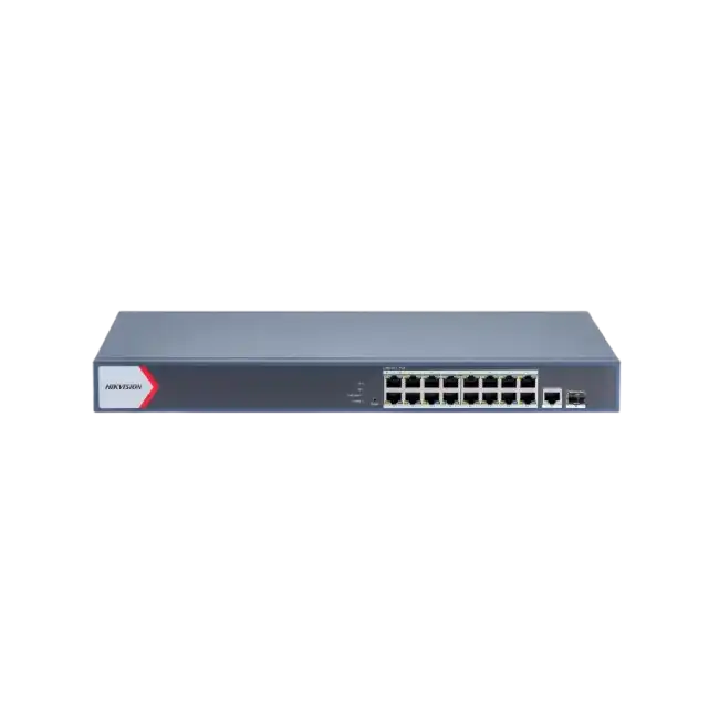 Hikvision - Switch - 16 - Gigabit Smart POE-3