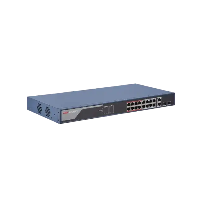 Hikvision - Switch - 16 - Gigabit Smart POE-4