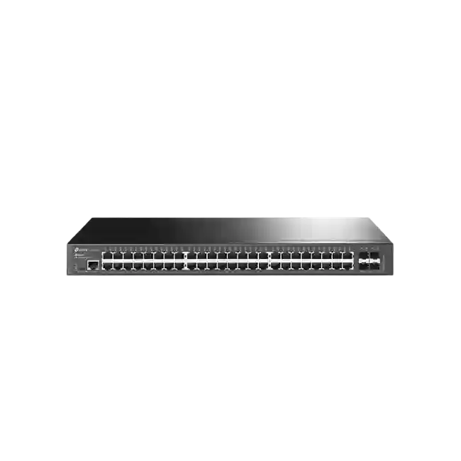 TP-Link JetStream TL-SG3452X V1 - Conmutador - Gestionado - 48 x 10/100/1000 + 4 x 10 Gigabit SFP+ - montaje en rack-1