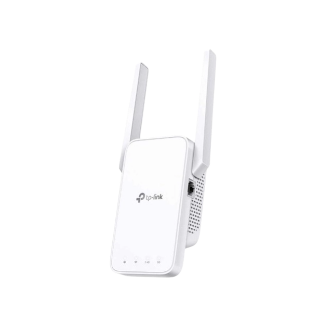 TP-Link RE315 V1 - Extensor de alcance Wi-Fi AC1200 - velocidad 300Mbps a 2.4GHz + 867Mbps a 5GHz-2 × antenas externas - 1 × puerto de 10/100 Mbps - enchufado a la pared