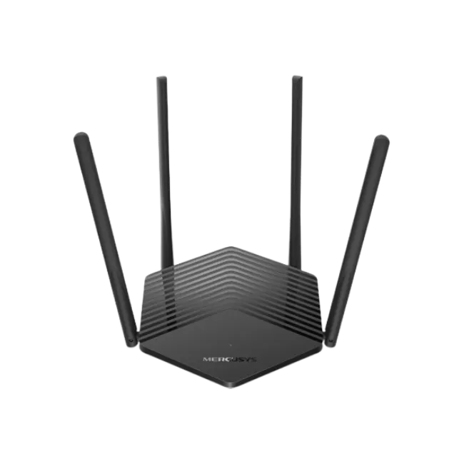 Mercusys MR60X V2 - Enrutador inalámbrico conmutador de 2 puertos - 1GbE - Wi-Fi 6 - Doble banda