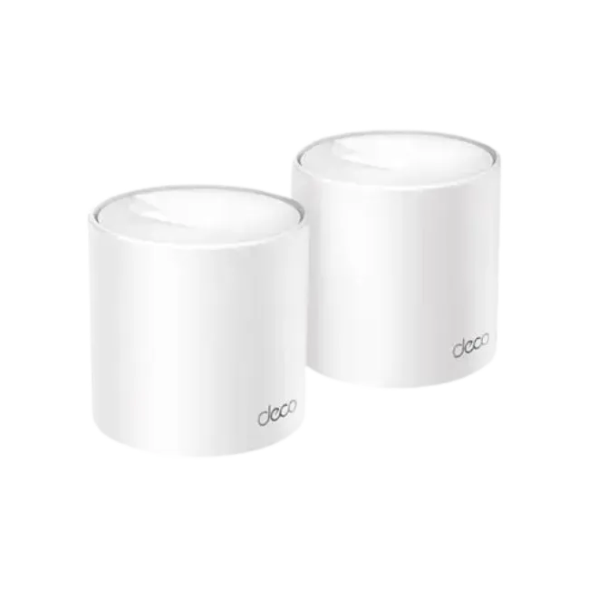 TP-LINK Deco X10 V1 - Sistema Wi-Fi - (2 enrutadores) - hasta 3900 pies cuadrados - malla 1GbE Doble banda-1
