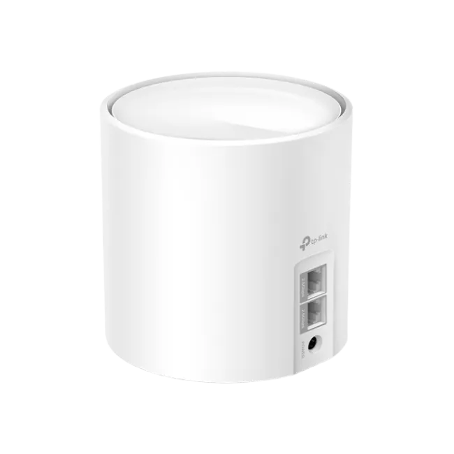 TP-Link - Router - Deco X50(2-pack) - AX3000 - 574 Mbps at 2.4 GHz + 2402 Mbps at 5 GHz - Sistema Deco X50 Wi-Fi 6 Mesh AI AX3000 - Cobertura en toda la casa. La tecnología Deco Wi-Fi 6 Mesh lleva la señal de internet a todos los rincones hasta 600 m2. --4
