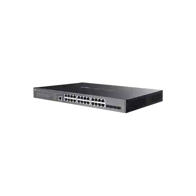 TP-Link - Omada 24-Port PoE+ Gigabit L2+-4