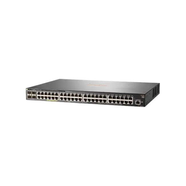 HPE Aruba 2930F 24G PoE+ 4SFP - Conmutador - L3 - Gestionado - 24 x 10/100/1000 (PoE+) + 4 x Gigabit SFP (enlace ascendente) - montaje en rack - PoE+ (370 W)-4