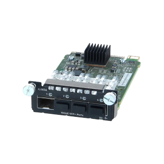 HPE Aruba - Módulo de expansión - 10 Gigabit SFP+ x 4 - para HPE Aruba 2930M 24, 3810M 16SFP+, 3810M 24G, 3810M 48G