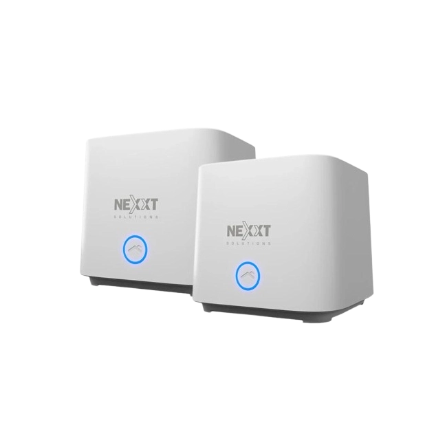 Nexxt Solutions Home - Router - Wireless Mesh - 802.11a/b/g/n/ac/ax - Desktop - 2 pack-4