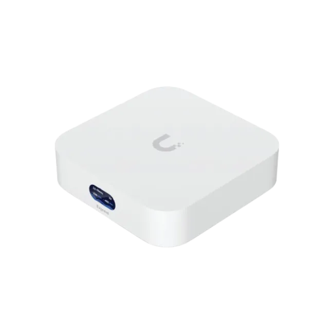 Ubiquiti UniFi - Router – Inalámbrico - Material de la carcasa: Policarbonato - Interfaz de gestión: Ethernet Bluetooth - Interfaz de red LAN: (1) puerto GbE RJ45 - WAN: (1) puerto GbE RJ45 - Método de alimentación: USB tipo C (5 V CC/3A) - MIMO: 2,4 GHz/