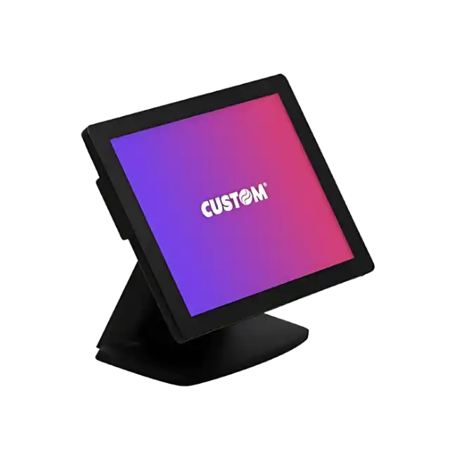 Custom PCPOS PATH15 - Todo en uno - 1 x Celeron J1900 / hasta 2.42 GHz - RAM 4 GB - SSD 128 GB - HD Graphics - Win 10 IoT, 64 bits - monitor: LCD 15" 1024 x 768 (XGA) pantalla táctil-5