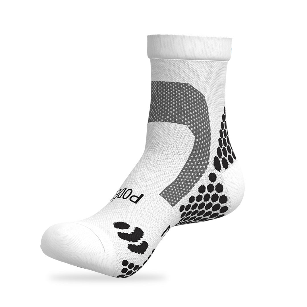 Calcetines Pata de Chucho Carrera - Talla S (blancos) | Edición Vos Podés-2