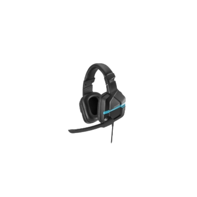 AUDIFONO WARRIOR ASKARI GAMER CONEXIÓN P3 JACK 3,5 AZUL MICROFONO RETRACTIL - PH292-5
