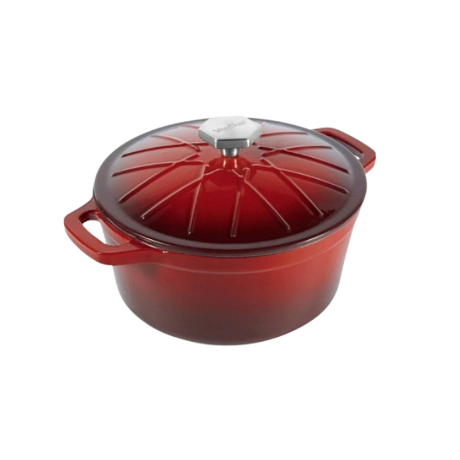 Olla Picca De 2 Piezas PI00200HFR Color Rojo-4