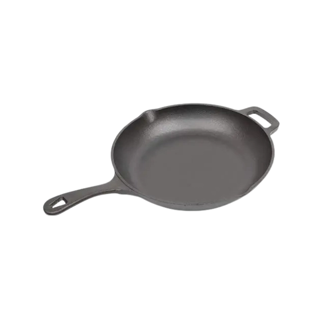 Sarten Tipo Skillet Picca Ferro 26" cm Hierro Fundido Color Negro