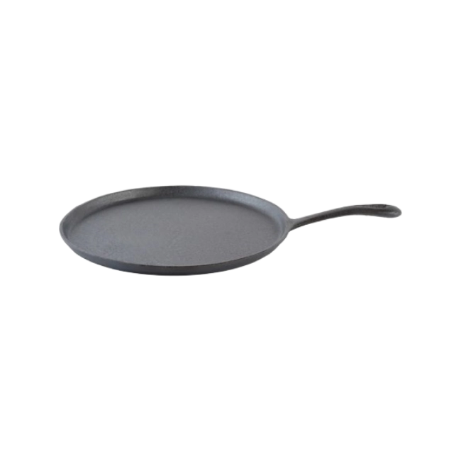 Sarten Pizza Picca Ferro 28" cm Hierro Fundido Color Negro-2
