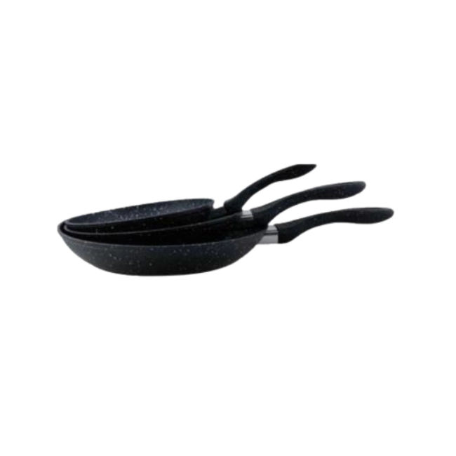 Juego de Sartenes Picca Potenza PI003SSME 20" - 24" - 28"cm Color Negro Matte-2