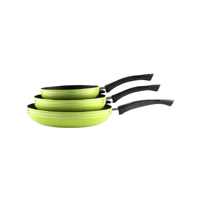 Juego de Sartenes Picca Cerdeña PI003SSTE 20" - 26" - 30"cm Color Verde-4