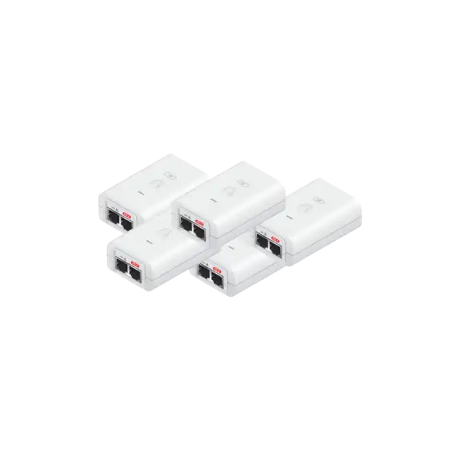 Inyector de corriente Ubiquiti Networks POE-24-24W CA 120/230 V 24V-1A 24W 1xGigE Paquete de 5 Unidades-4