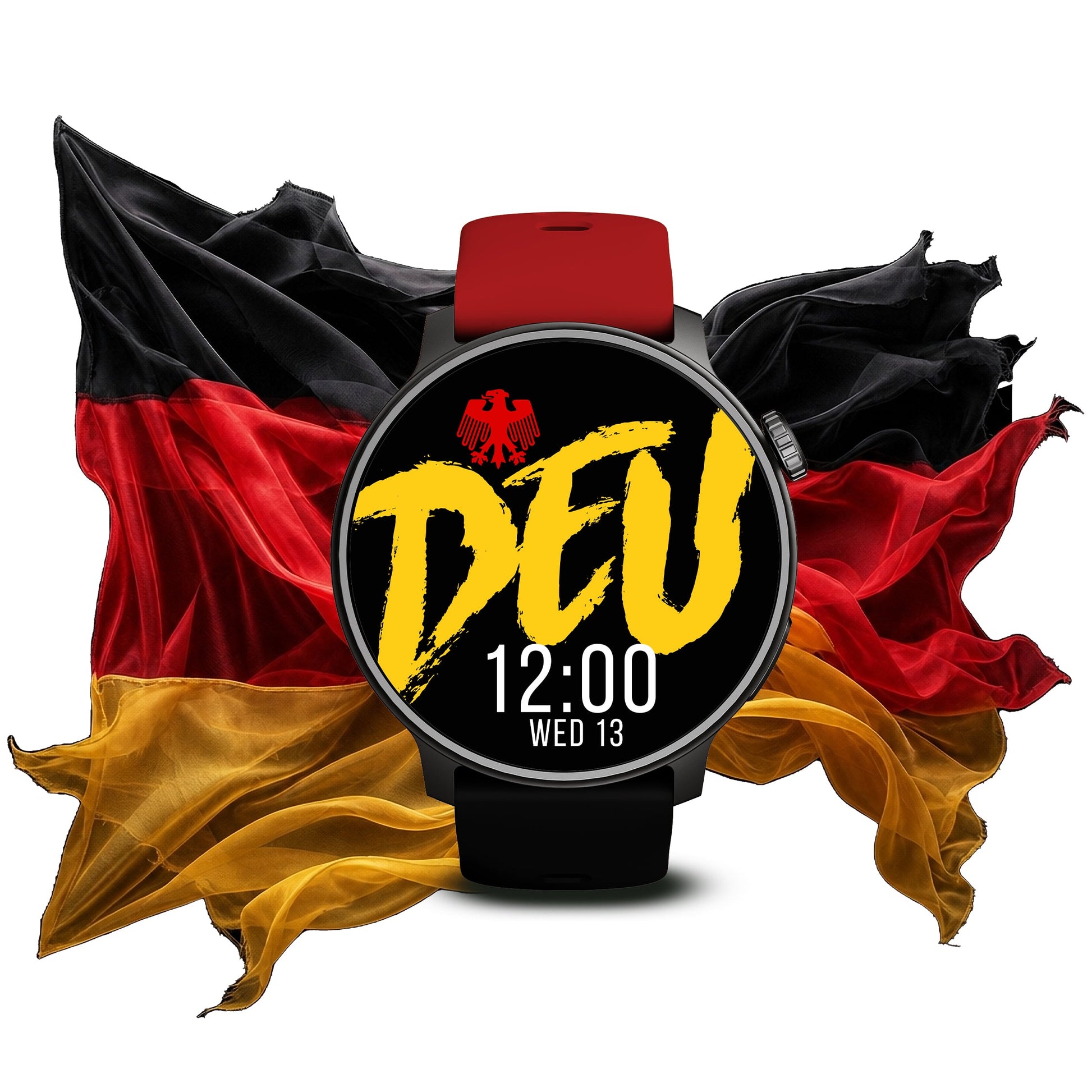 Reloj T8 Negro | Edición Alemania-11
