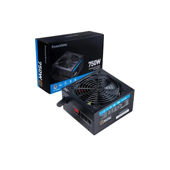 FUENTE DE PODER AZZA 750W 80+ BRONZE PSAZ-750W-1