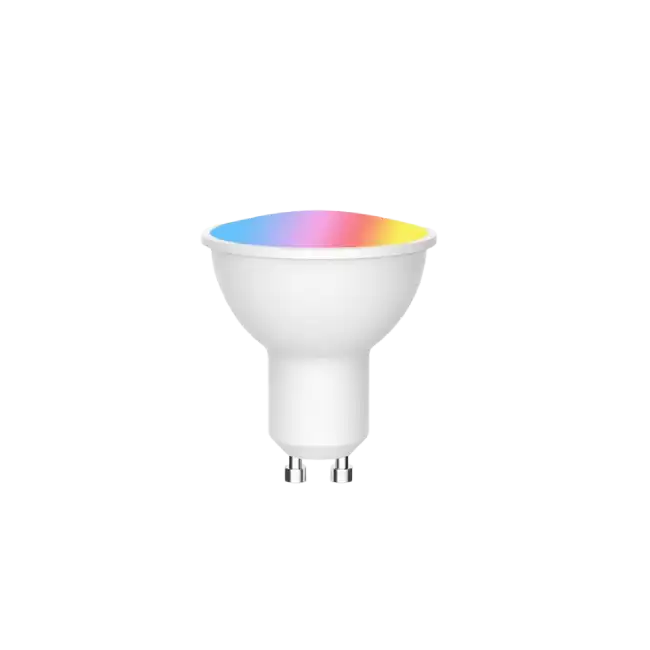 Bombilla Inteligente Tuya PST-WFGU10 AC85-265V Wifi 2.4GHz 5W 450LM RGBCW GU10-1