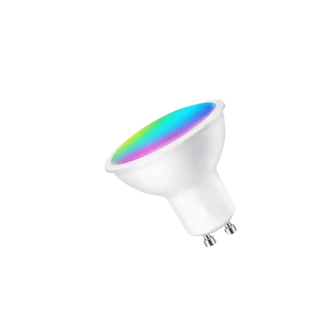 Bombilla Inteligente Tuya PST-WFGU10 AC85-265V Wifi 2.4GHz 5W 450LM RGBCW GU10-4