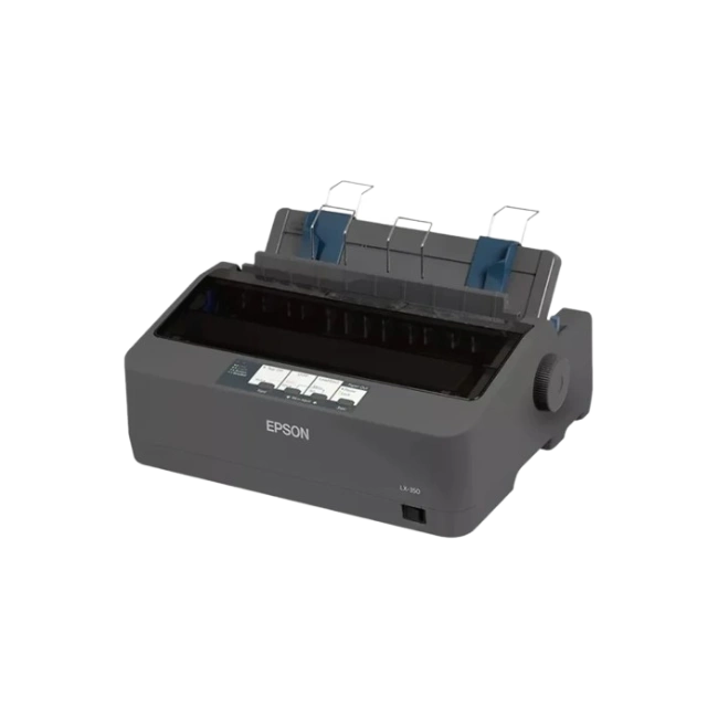 Epson LX 350 - Impresora - monocromo - matriz de puntos - 9 espiga - hasta 357 caracteres/segundo - paralelo, USB, serial-3