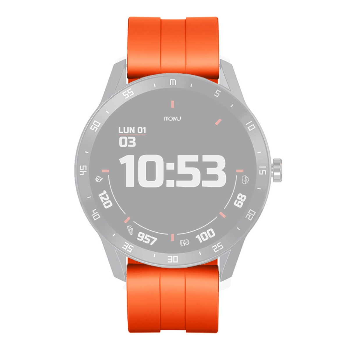 Pulsera T7 y T8 naranja-2