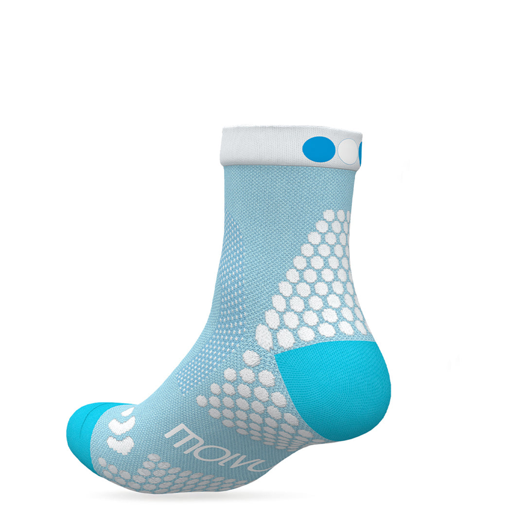 CALCETINES PATA DE CHUCHO CARRERA - TALLA S (CELESTE)-4