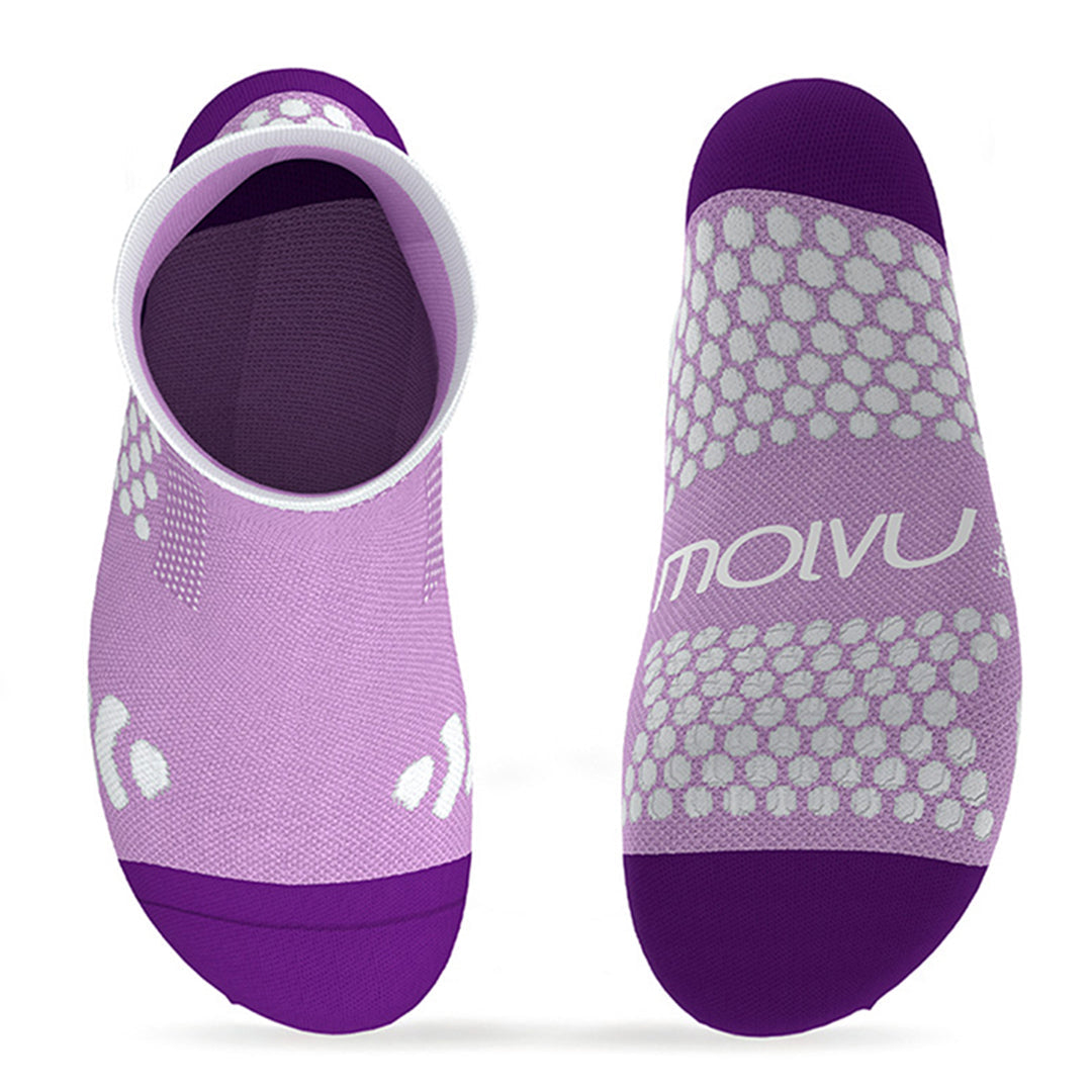 CALCETINES PATA DE CHUCHO CARRERA - TALLA L (MORADOS)-3
