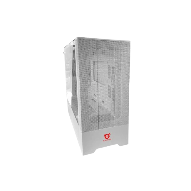 Case Gamer Quimera QM-AXT-WHT Ventiladores Con Vidrio Templado Color Blanco