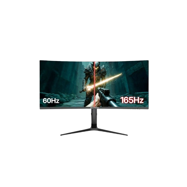 Monitor Gaming Curvo Quimera  34" 4K WQHD 3440*1440 120Hz Color Negro-4