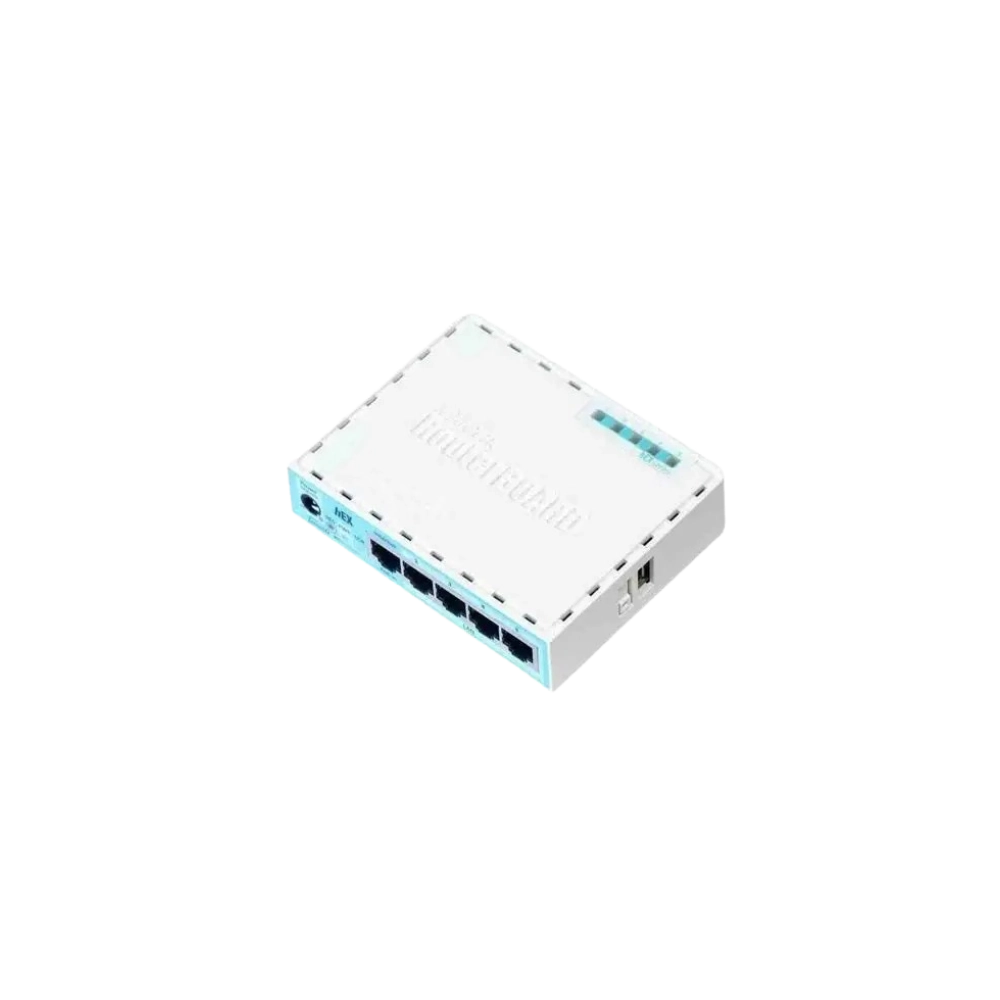 Routerboard Mikrotik RB750GR3 HEX, 5X Gigabit Ethernet Dual Core CPU 880MHz 256MB RAM USB MicroSD RouterOS L4