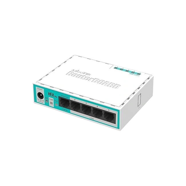 Router AP Mikrotik RB750R2 5 Puertos 10/100 Plastico-4