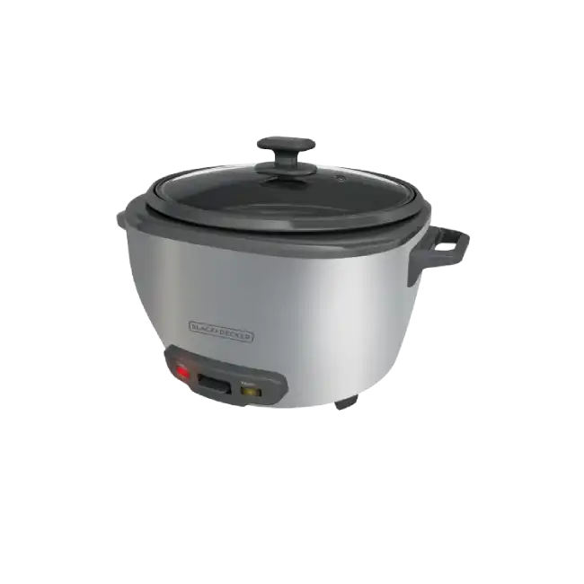 Olla Arrocera Black+Decker RC5200M 20 Tazas Color Plateado-2