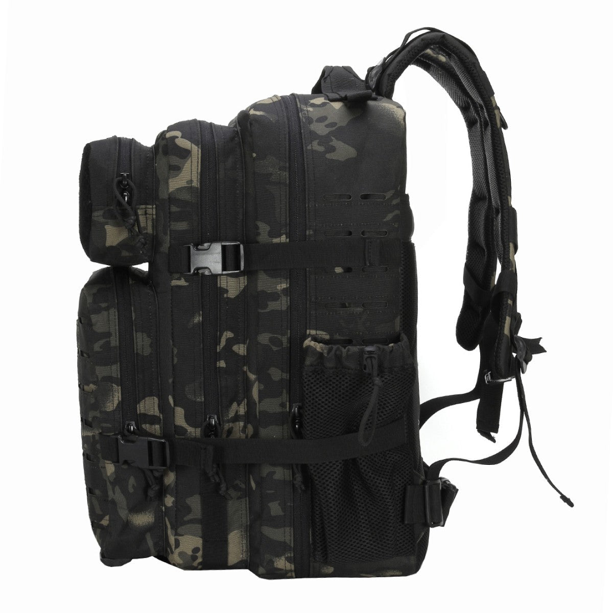 Mochila Roca Negro Camo-6