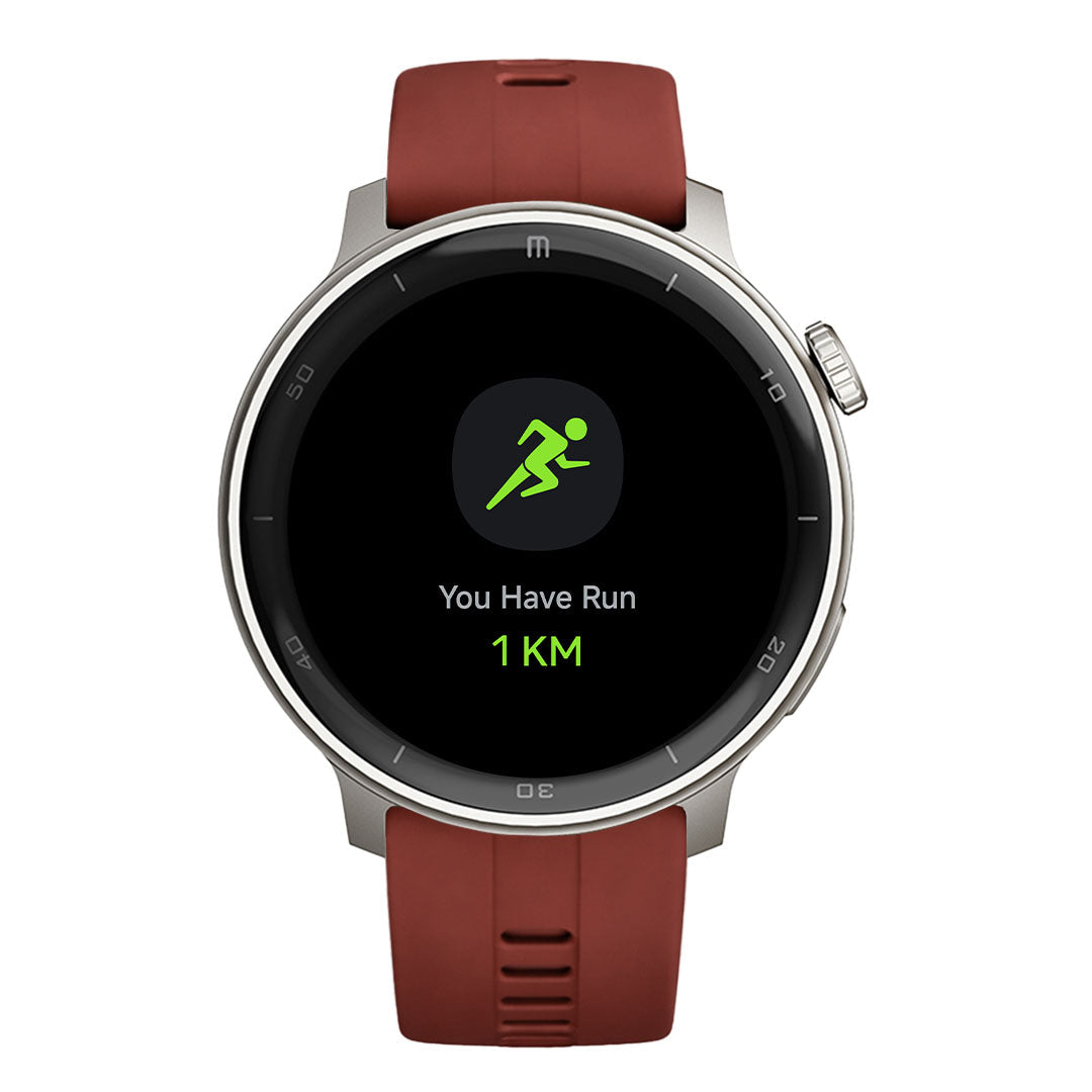 RELOJ T8 GRIS + PULSERA SILICÓN ROJO LADRILLO